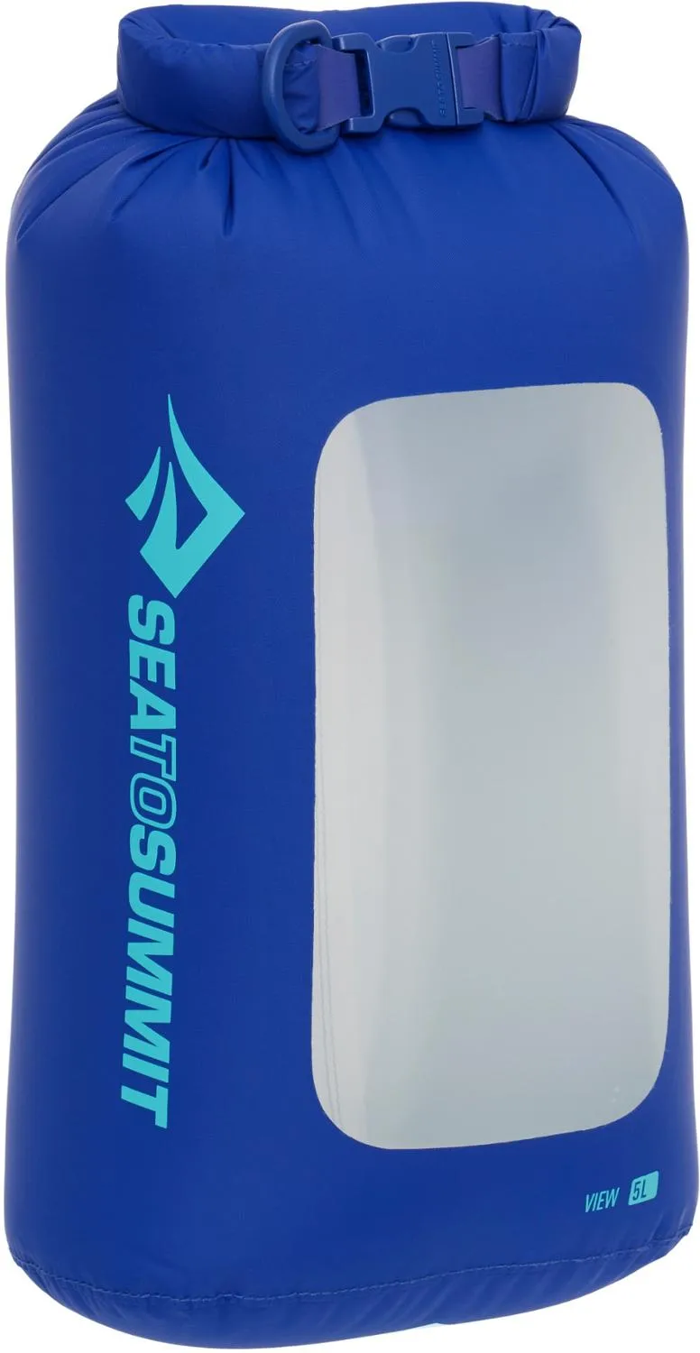 

Легкий прозрачный сухой мешок 5 л Sea to Summit, Surf Blue