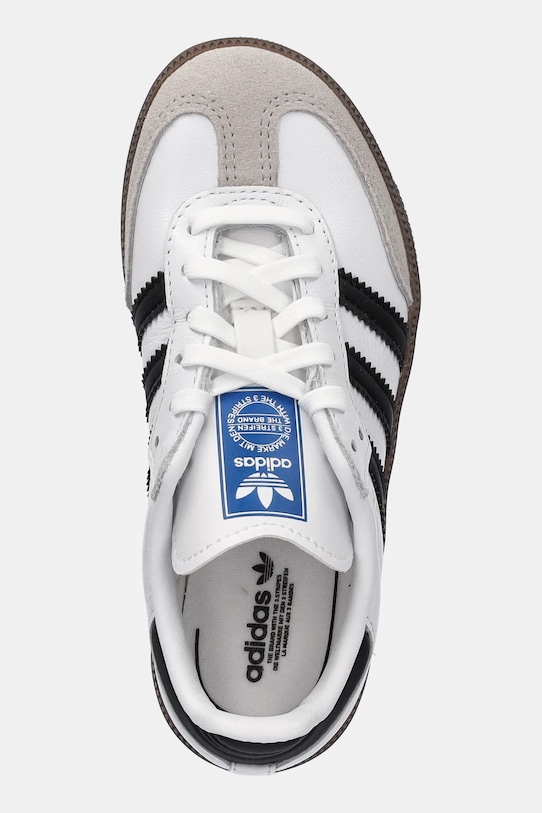 Кожаные кроссовки Samba OG Adidas Originals, белый — фото 4