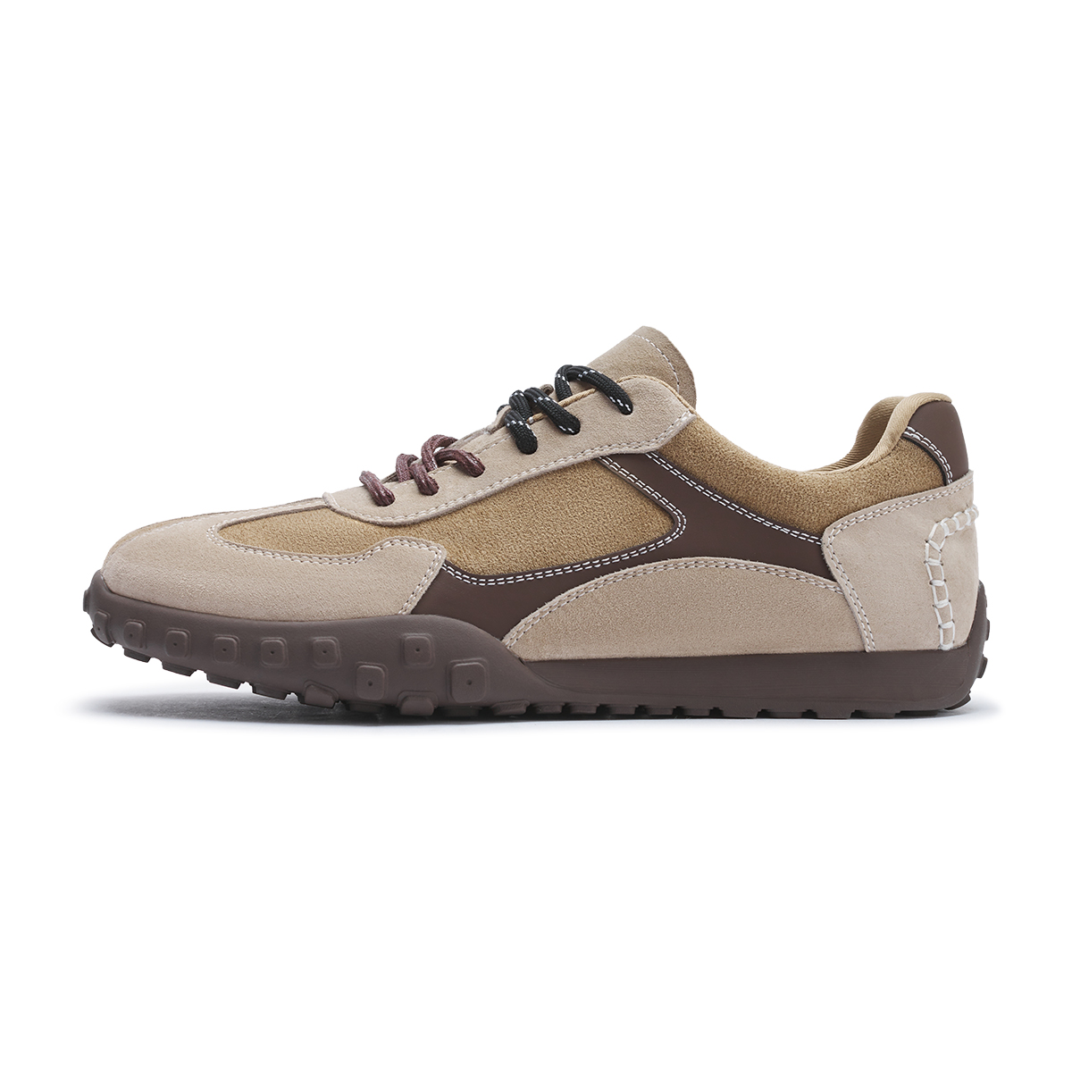 

Ah-Gan Shoes. Нескользящие износостойкие низкие повседневные туфли для мужчин Hotwind, 02 Brown