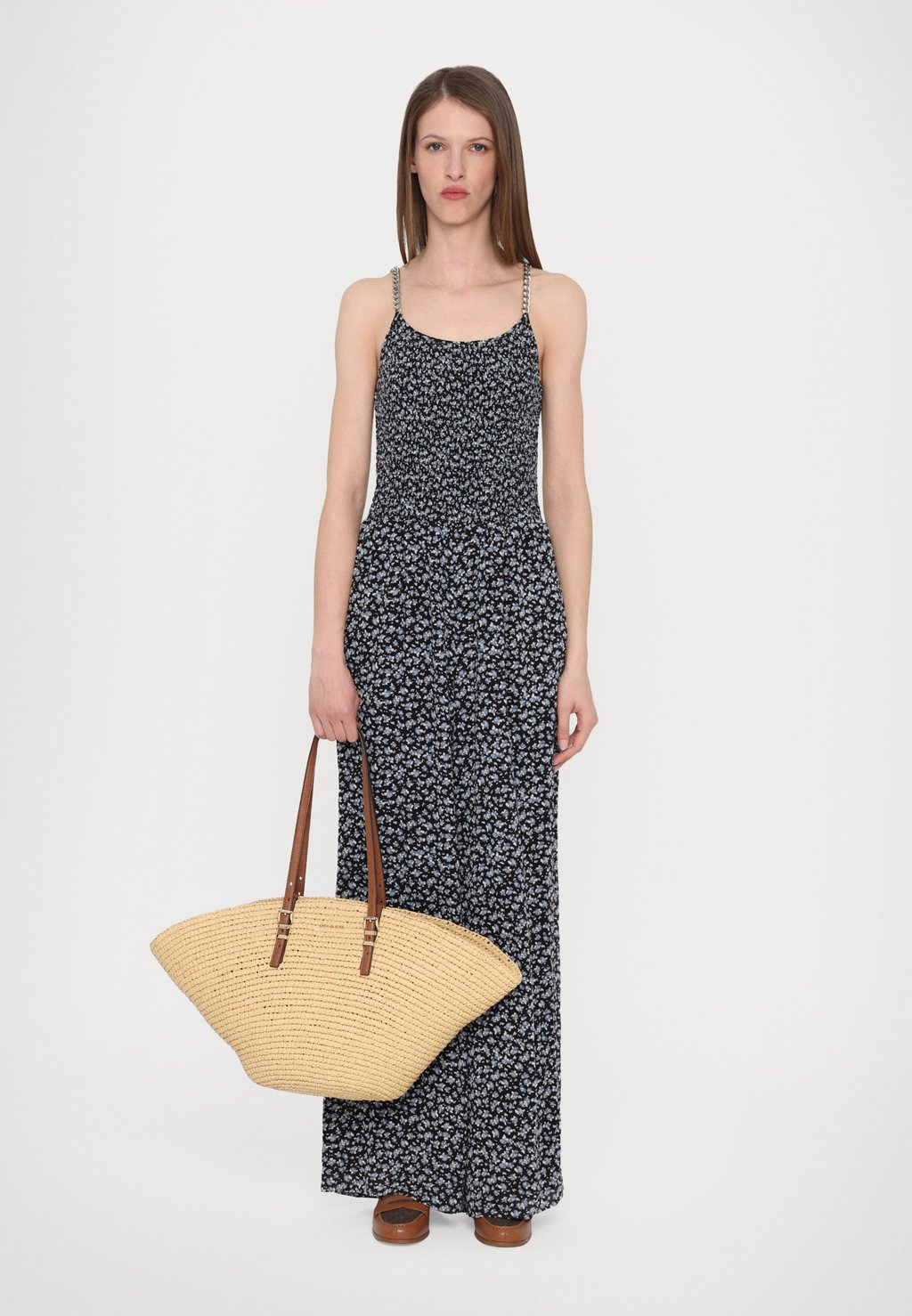 

Сумка ISA FAN TOTE MICHAEL Michael Kors, бежевый