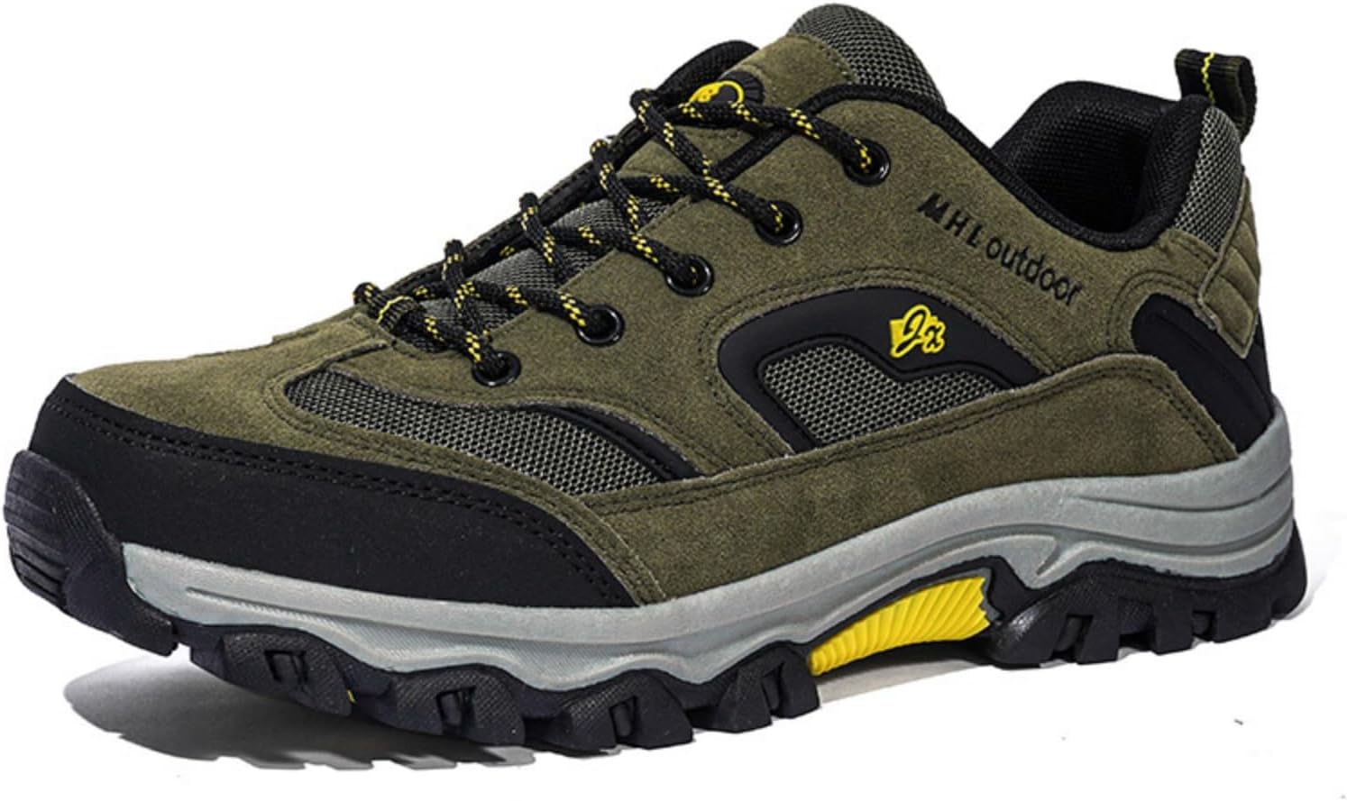 

Мужские треккинговые кроссовки оливкового цвета, прочная обувь для активного отдыха с противоскользящей подошвой, дышащие и поддерживающие, для кемпинга и походов по тропам Aokisx
