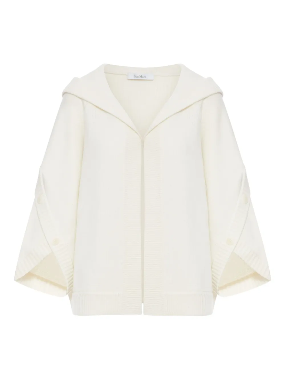 

Кардиган с капюшоном MAX MARA, белый