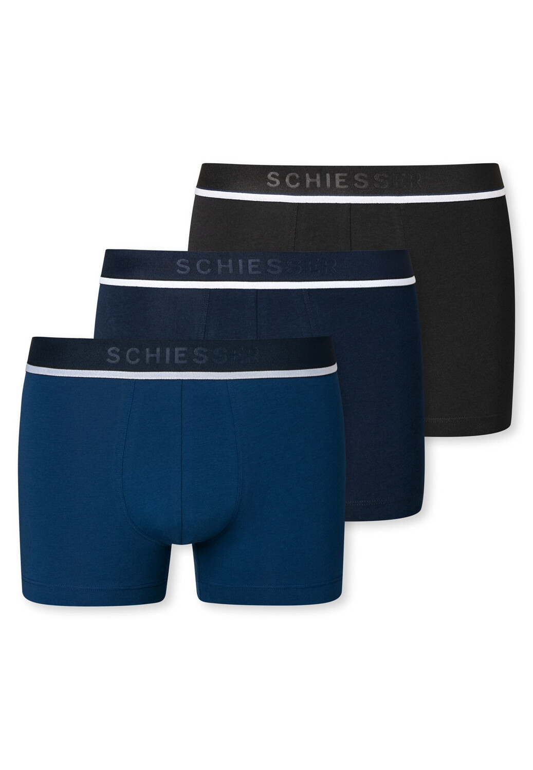

Боксеры Schiesser Boxershort 3 шт, черный