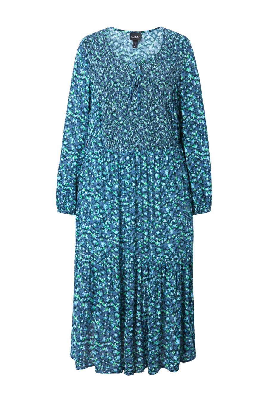 

Макси платье Ulla Popken, marine blue/Navy/Aqua/Light blue