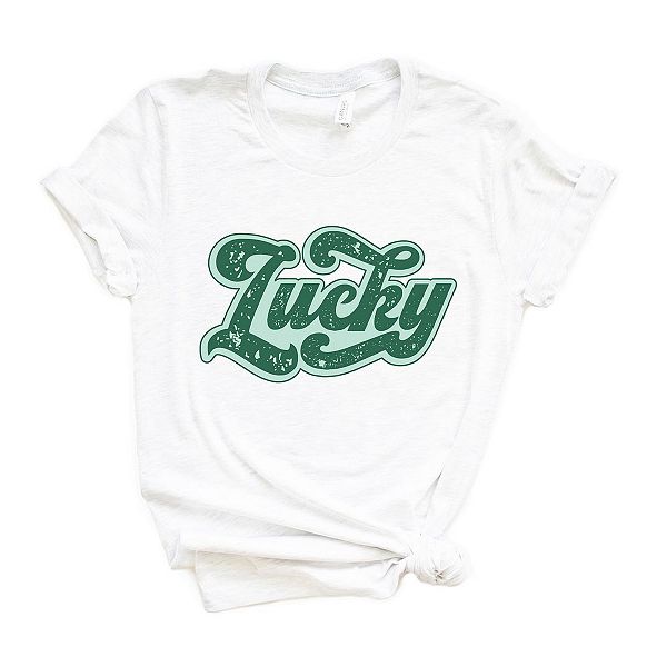 

Футболка Lucky retro с принтом Simply Sage Market, White, Белый, Футболка Lucky retro с принтом Simply Sage Market, White