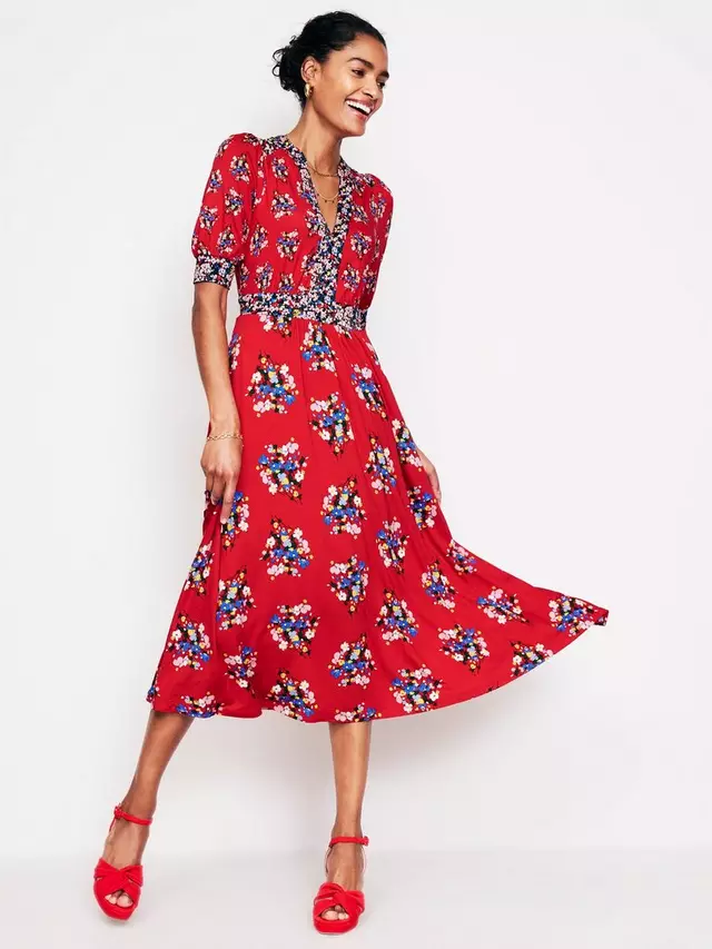 

Платье Boden Lily Floral Midi