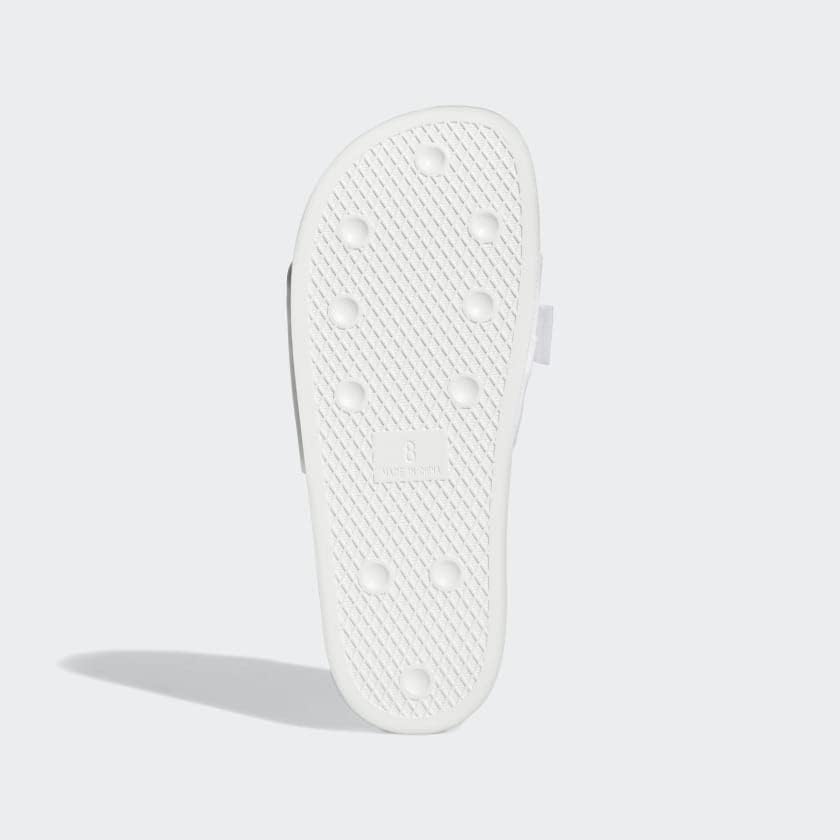 Мужские сандалии adidas Originals Adilette Lite, белый/черный — фото 3