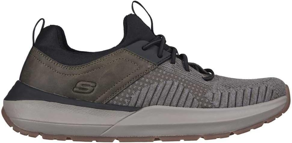 Мужские кроссовки Skechers Neville - Calhan, черный/оливковый — фото 4