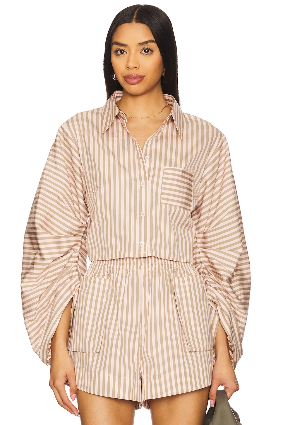 

Топ Raquel Hevron, blush stripe