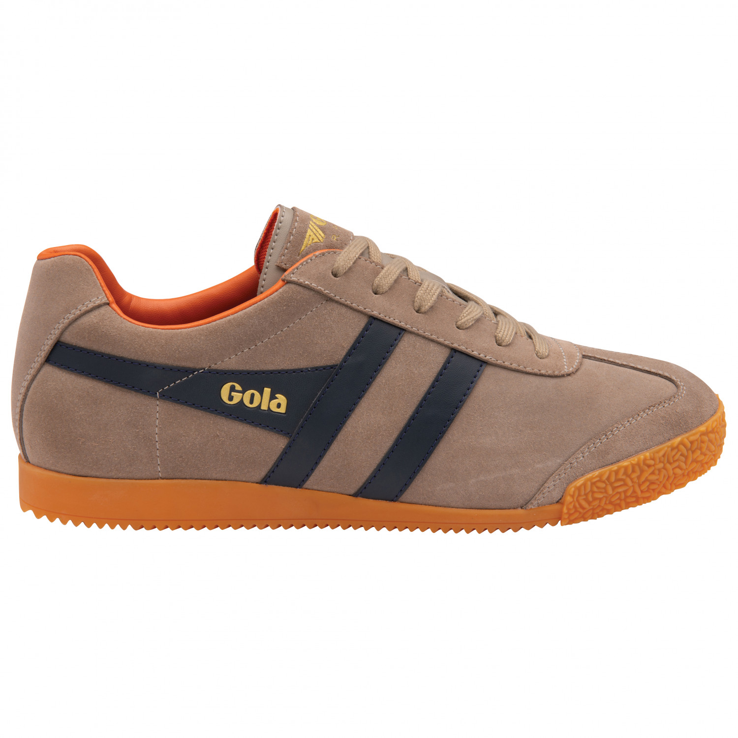 

Кроссовки Gola Gola Harrier Suede, цвет Rhino/Navy/Moody Orange, Серый, Кроссовки Gola Gola Harrier Suede, цвет Rhino/Navy/Moody Orange