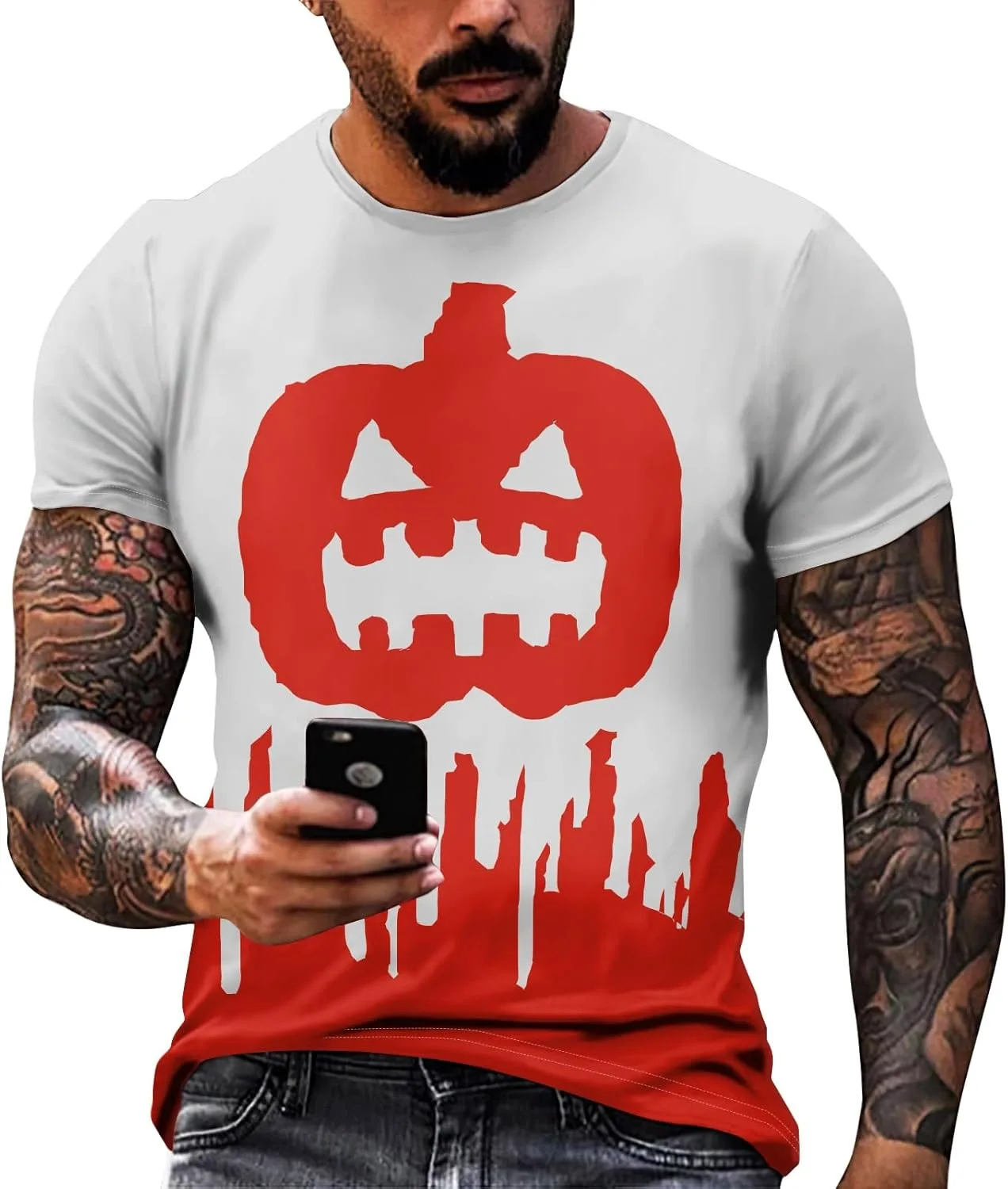 

Мужская футболка с принтом FlekmanArt