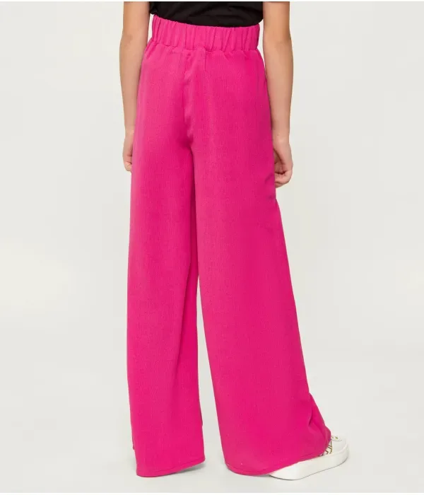 Брюки relaxed fit Guess, фуксия — фото 3