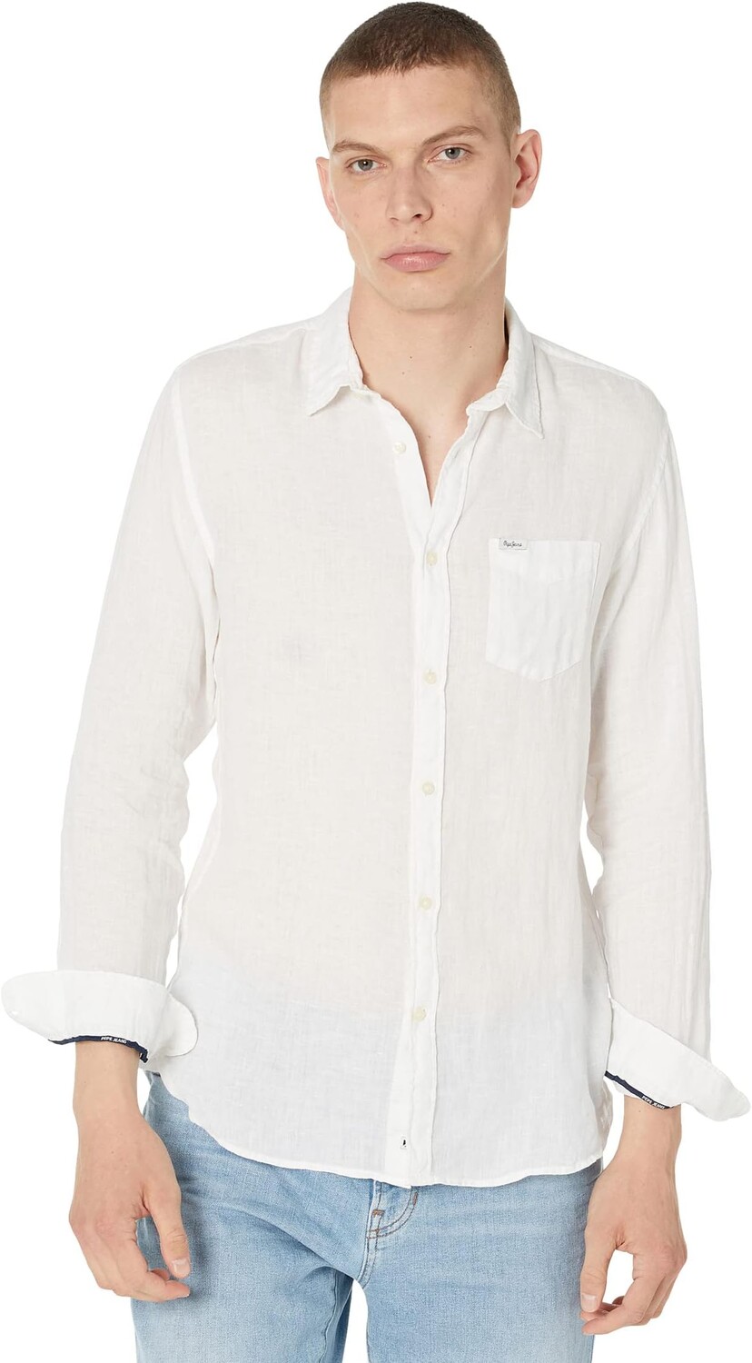 

Рубашка Pepe Jeans Parkers, белый