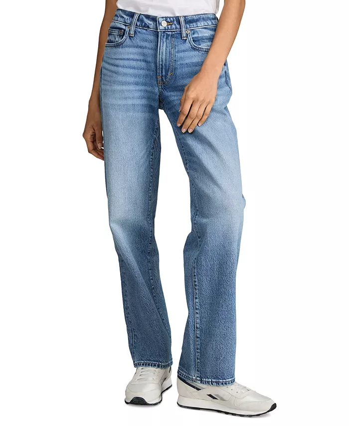 

Женские широкие джинсы The Baggy с расклешенным силуэтом Lucky Brand, синий
