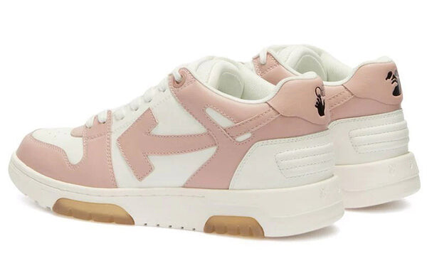 Кроссовки out of office low-top sneaker 'pink white' Off-White, розовый — фото 3