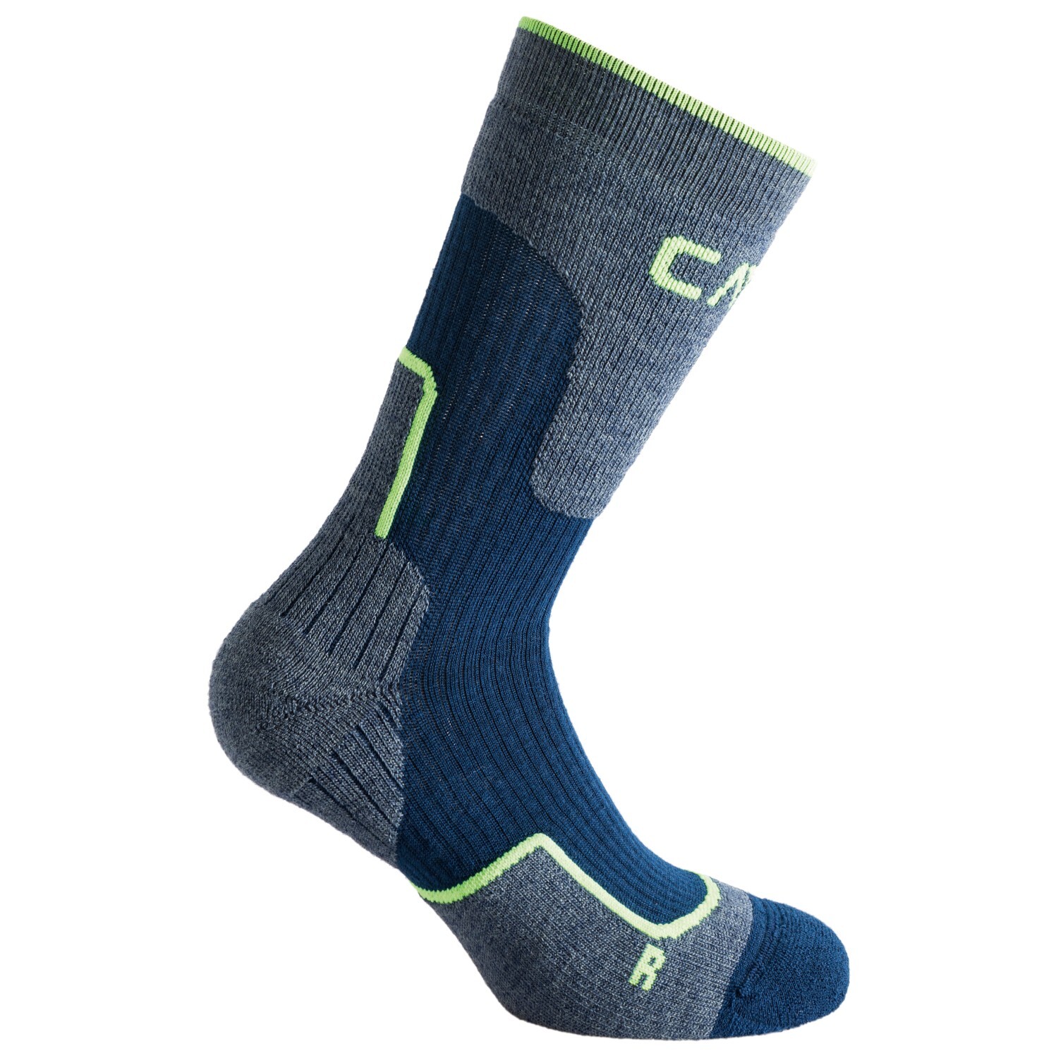 

Походные носки Cmp Trekking Sock Wool Mid, темно-синий