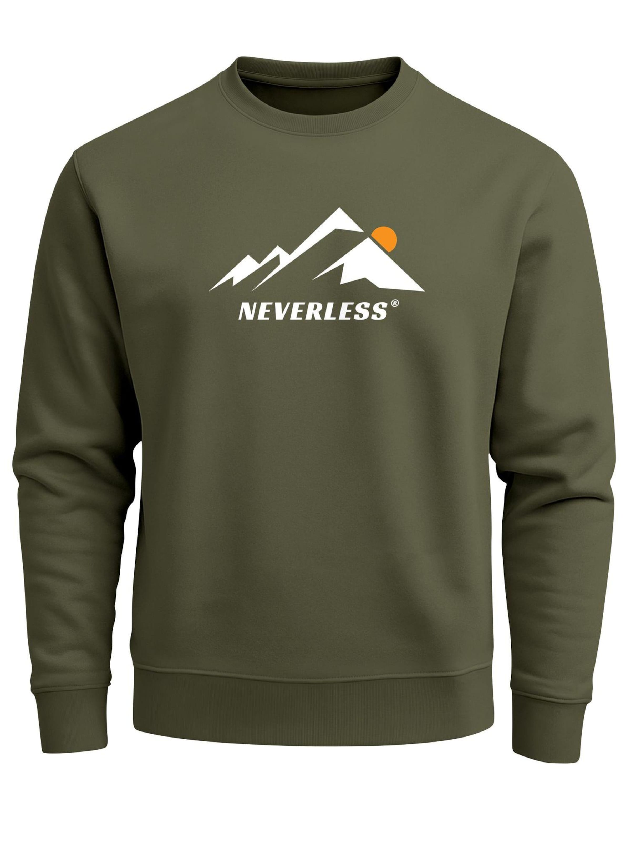 

Neverless Свитшот 'Minimalistic Mountain' в зеленом цвете, Зеленый, Neverless Свитшот 'Minimalistic Mountain' в зеленом цвете