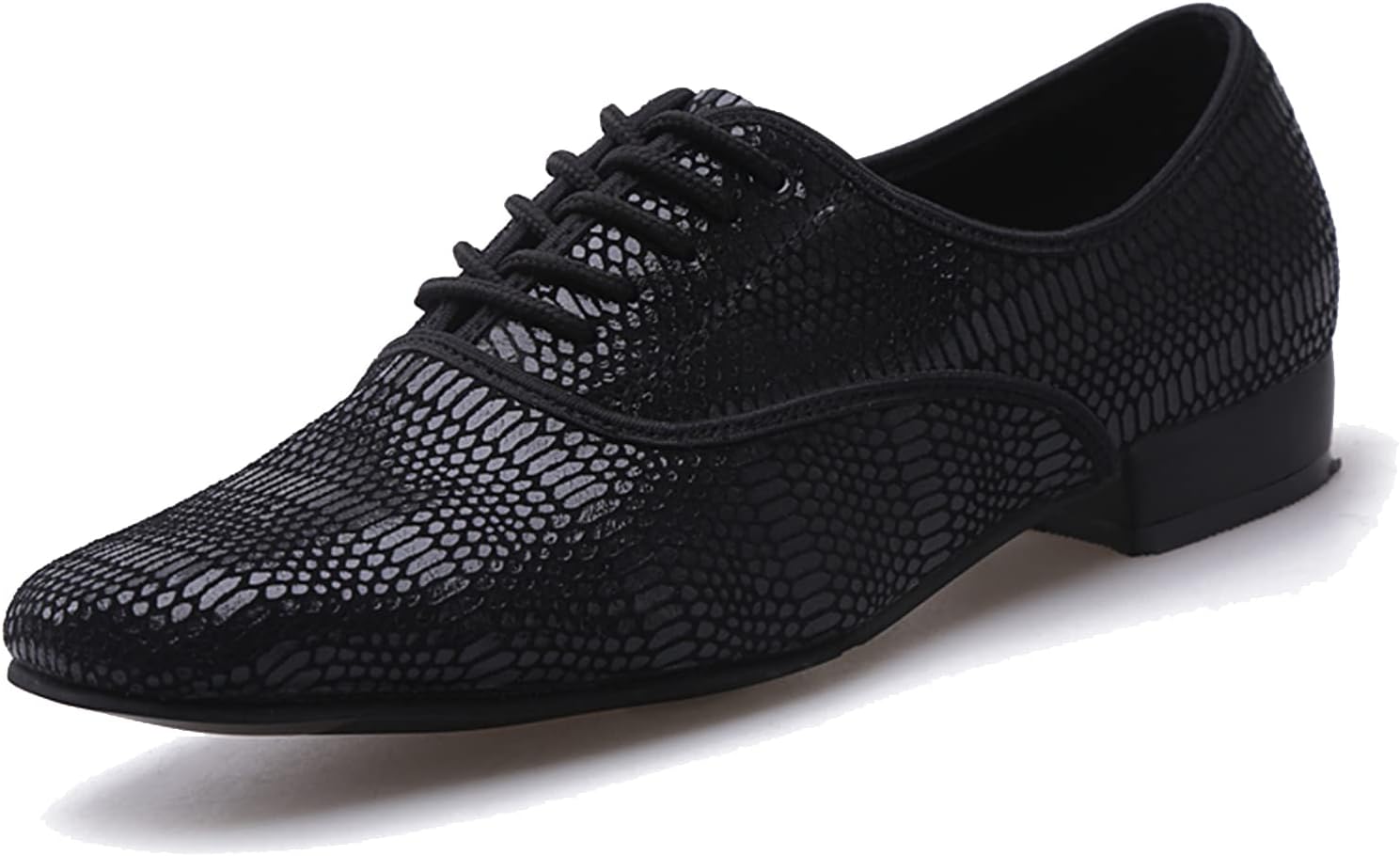 

Танцевальные туфли MSMAX Jazz для девочек, костюмные сапоги из ПУ для мальчиков Minishion, черный