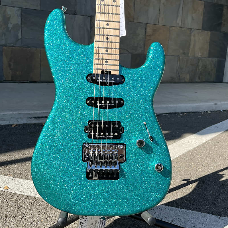 

Электрогитара Charvel Pro Mod San Dimas Style 1 HSS FR M Aqua Flake