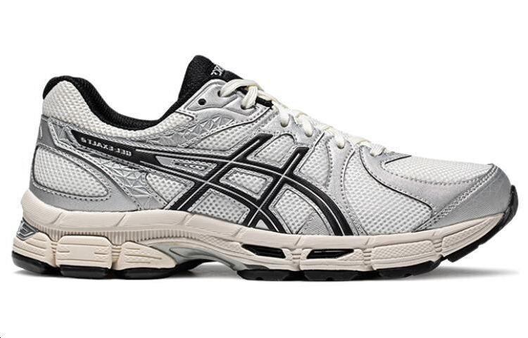 Кроссовки Asics Gel-Exalt 2 Женские, White/silver/black — фото 2