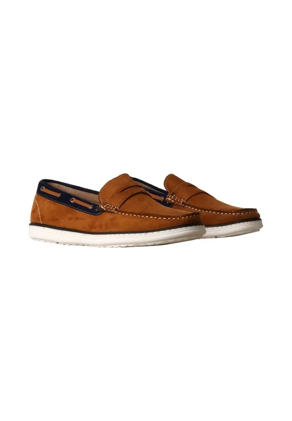 Удлиненные мокасины mocassin basse à enfiler Elong, Camel — фото 2