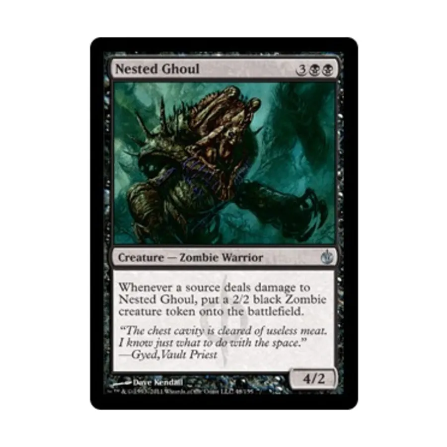 

CCG Гнездовой гуль (U), MTG - Mirrodin Besieged
