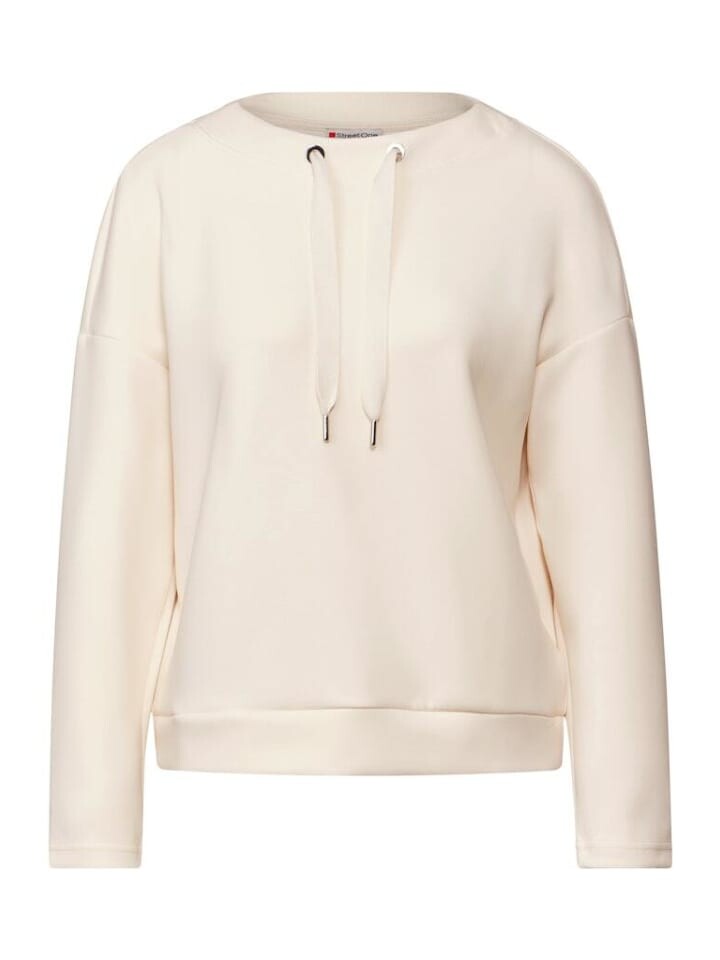 

Лонгслив Street One Langarmshirt, цвет lucid white
