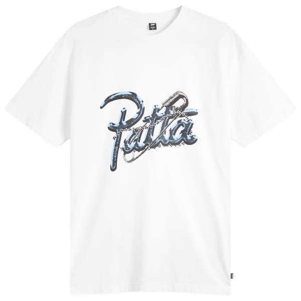 

Футболка с булавками Patta, белый