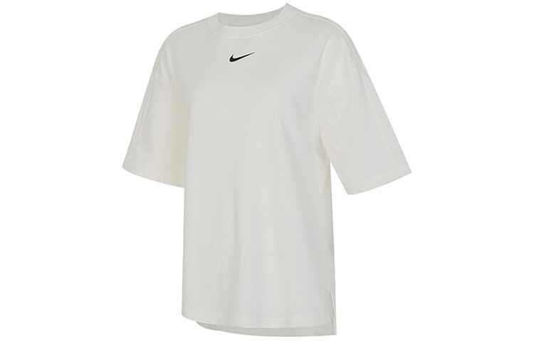 

Женская повседневная футболка с круглым вырезом и логотипом, белая Nike