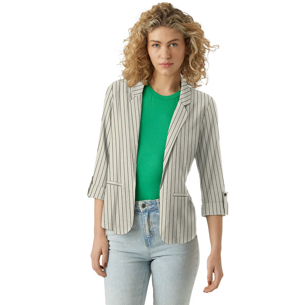 

Блейзер Vero Moda Jesmilo Loose, бежевый