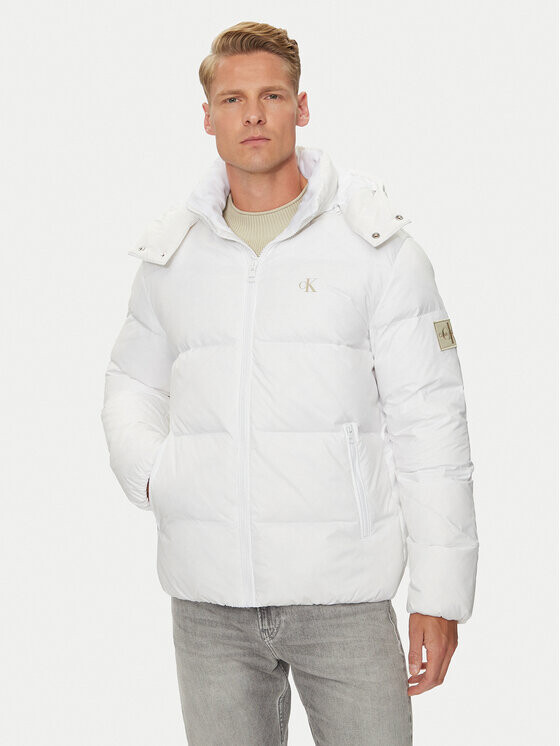 

Пуховик regular fit Calvin Klein, белый
