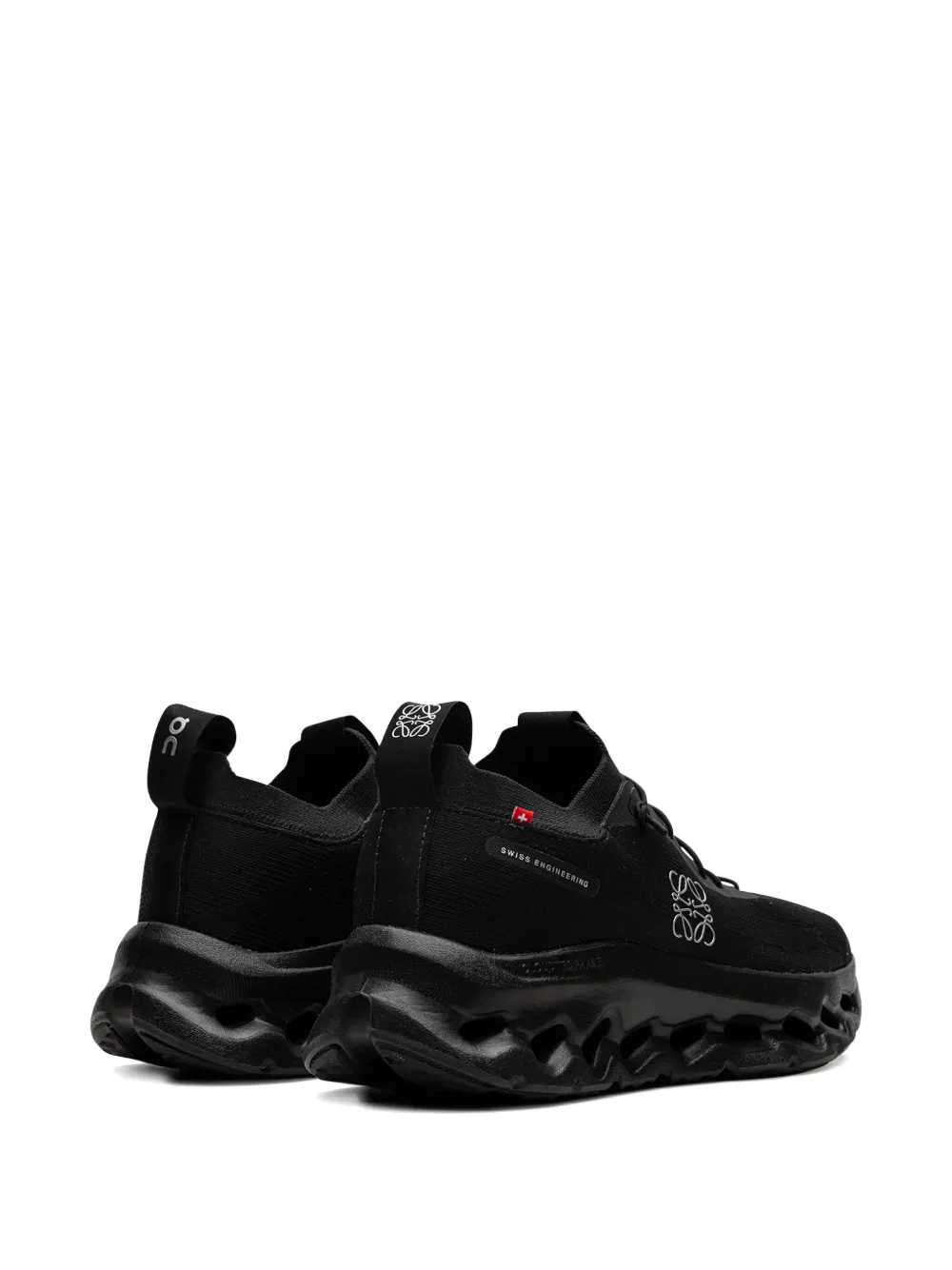 Кроссовки X Loewe Cloudtilt "All Black" On Running, черный — фото 3