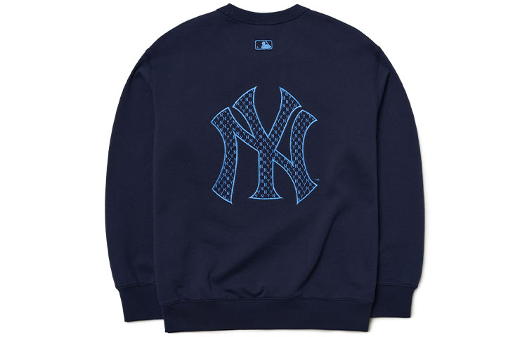 

MLB Толстовка Old Flower унисекс темно-синяя
