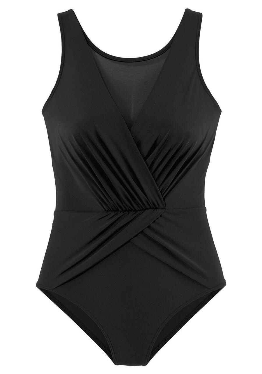 

Купальник ЯМ-44 для купания/плавания спортивный женский чёрный LASCANA