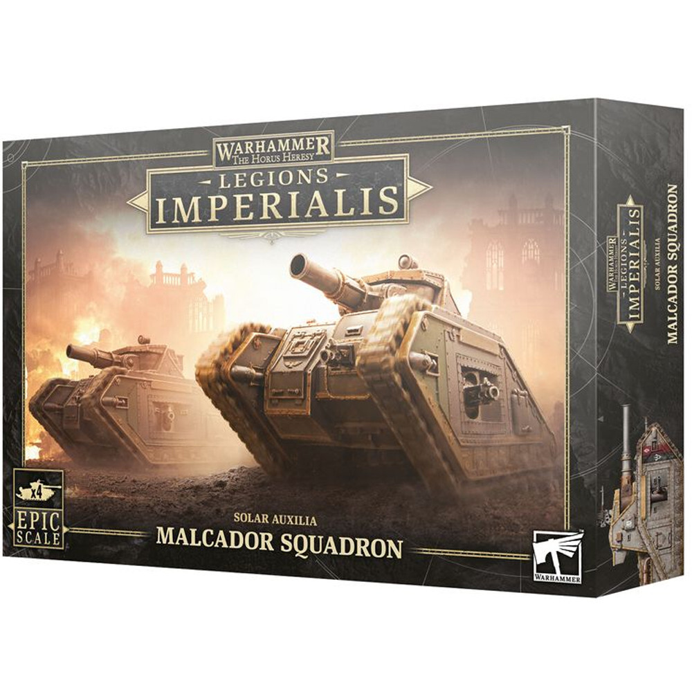 

Миниатюра Games Workshop Legions Imperialis: Solar Auxilia - Malcador Squadron