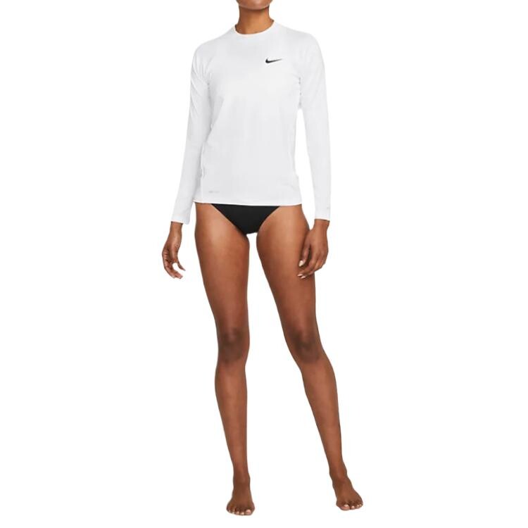 

Раздельный купальник женский белый Nike