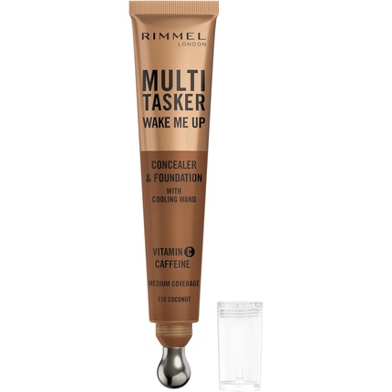 Многофункциональная основа и консилер Wake Me Up 110 Warm Coconut Rimmel — фото 2