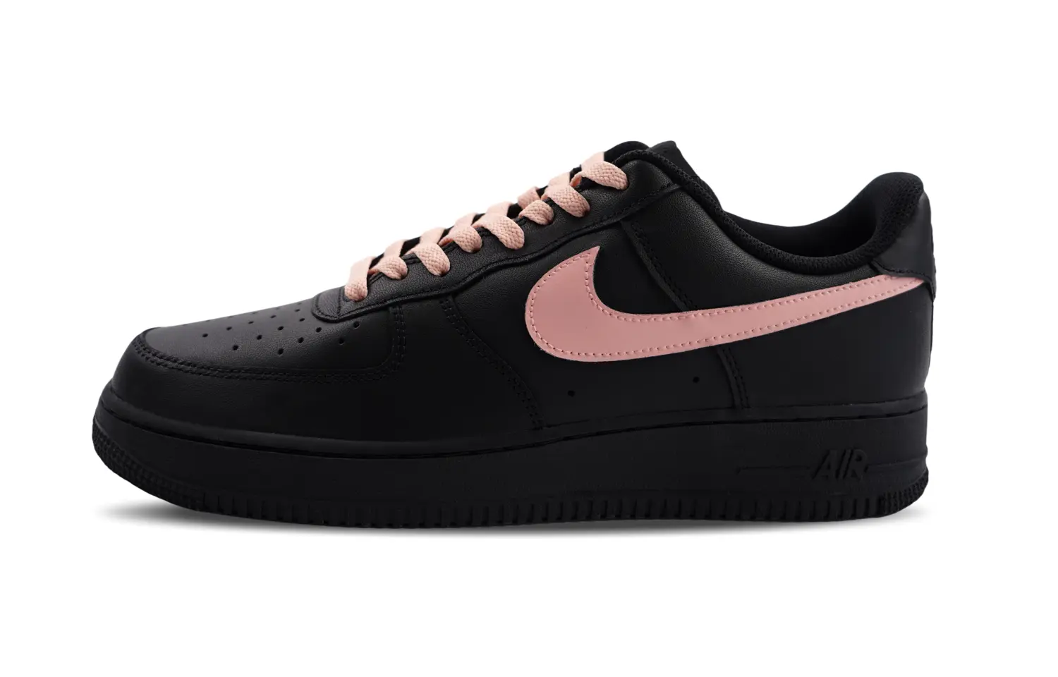 

Nike Кроссовки Air Force 1 Low Top для скейтбординга, мужские, черно-розовые