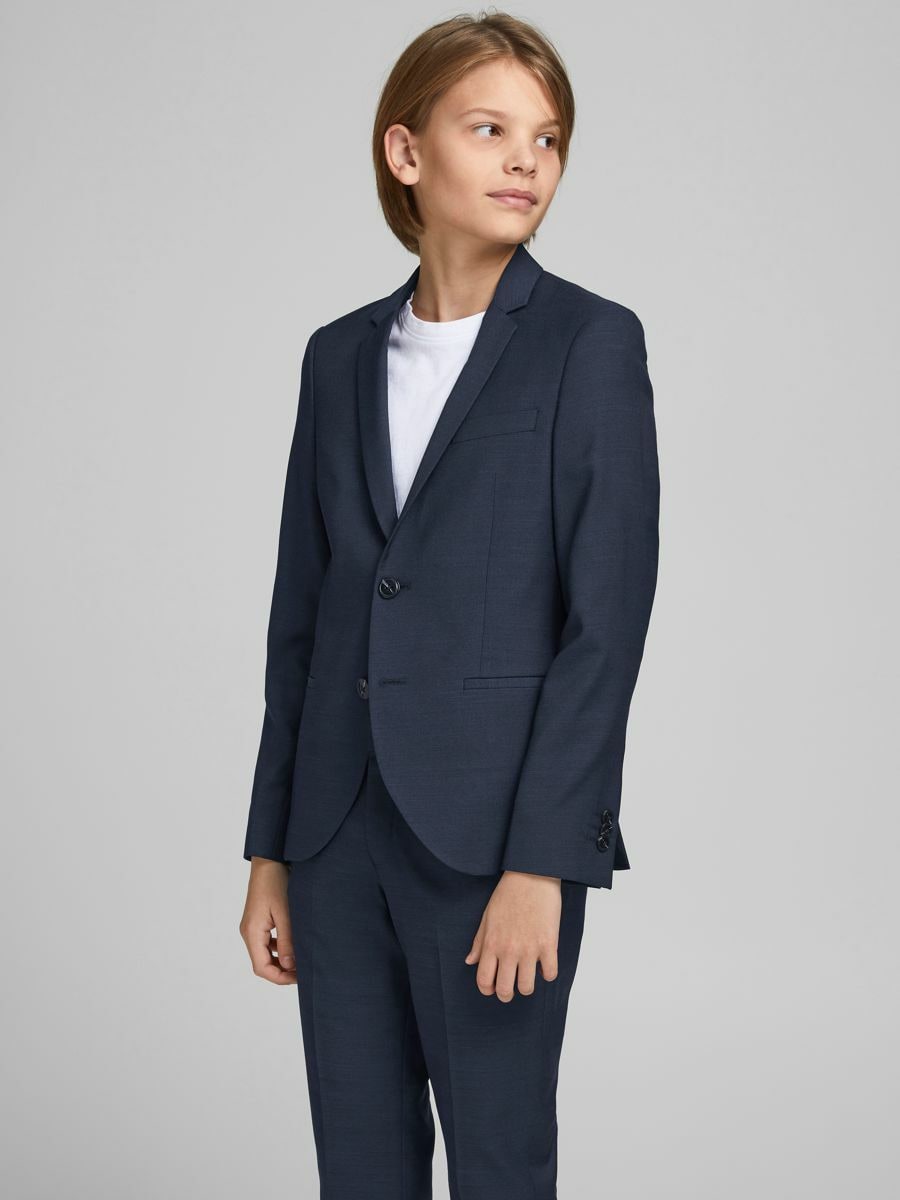 Пиджак стандартного кроя Jack & Jones Junior JJSolaris, Night Blue — фото 3