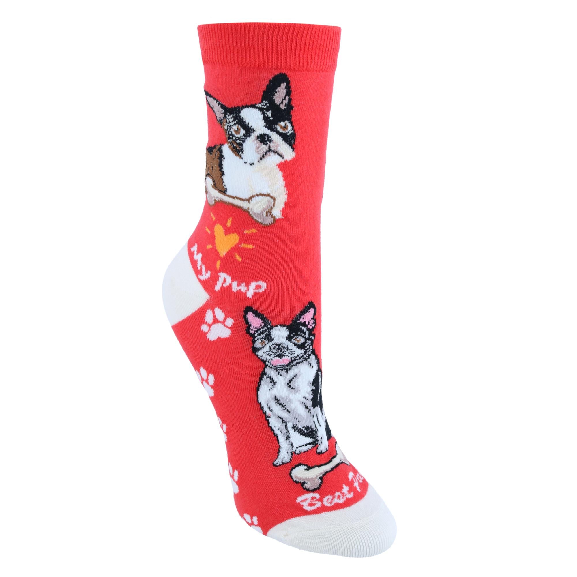 

Женские носки My Pup Crew Novelty CTM, цвет french bulldog