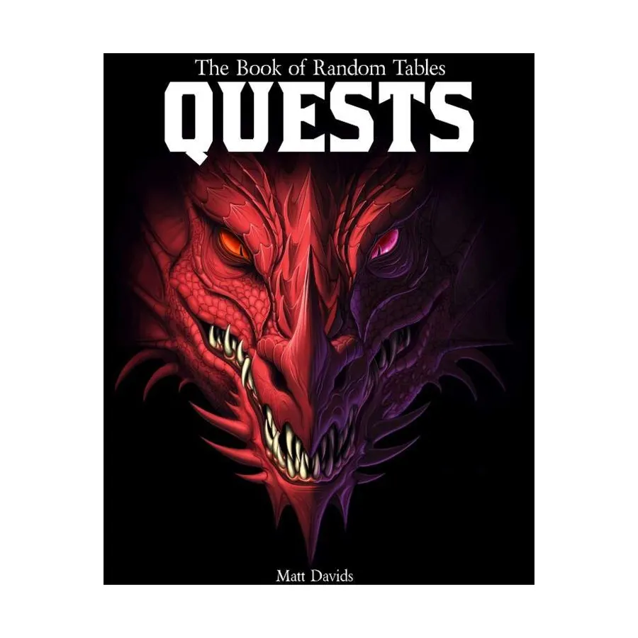 

Quests - The Book of Random Tables, Book of Random Tables, мягкая обложка
