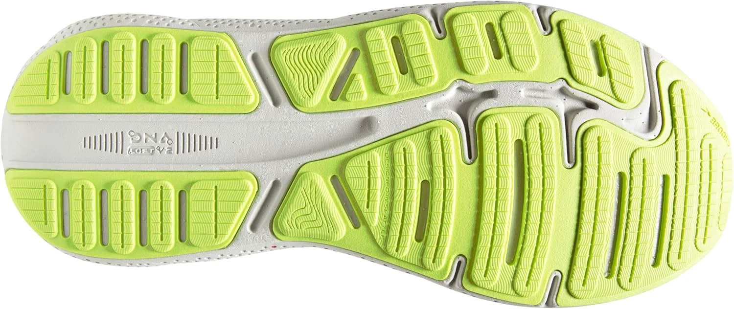 

Мужские кроссовки Brooks Ghost Max Cushion для бега и ходьбы, нейтральная посадка, серый/черный/зеленый