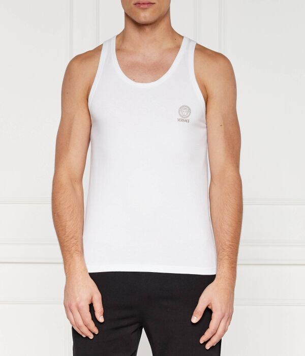 

Майка Versace Slim Fit, белый