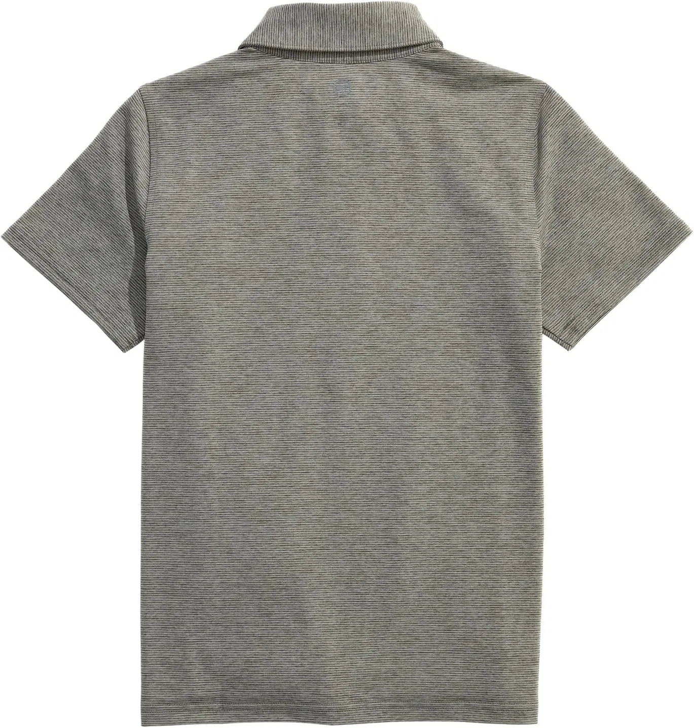 Поло мальчиковое vineyard vines St. Jean Stripe Sankaty Performance, цвет Gray Pine/White Cap — фото 2