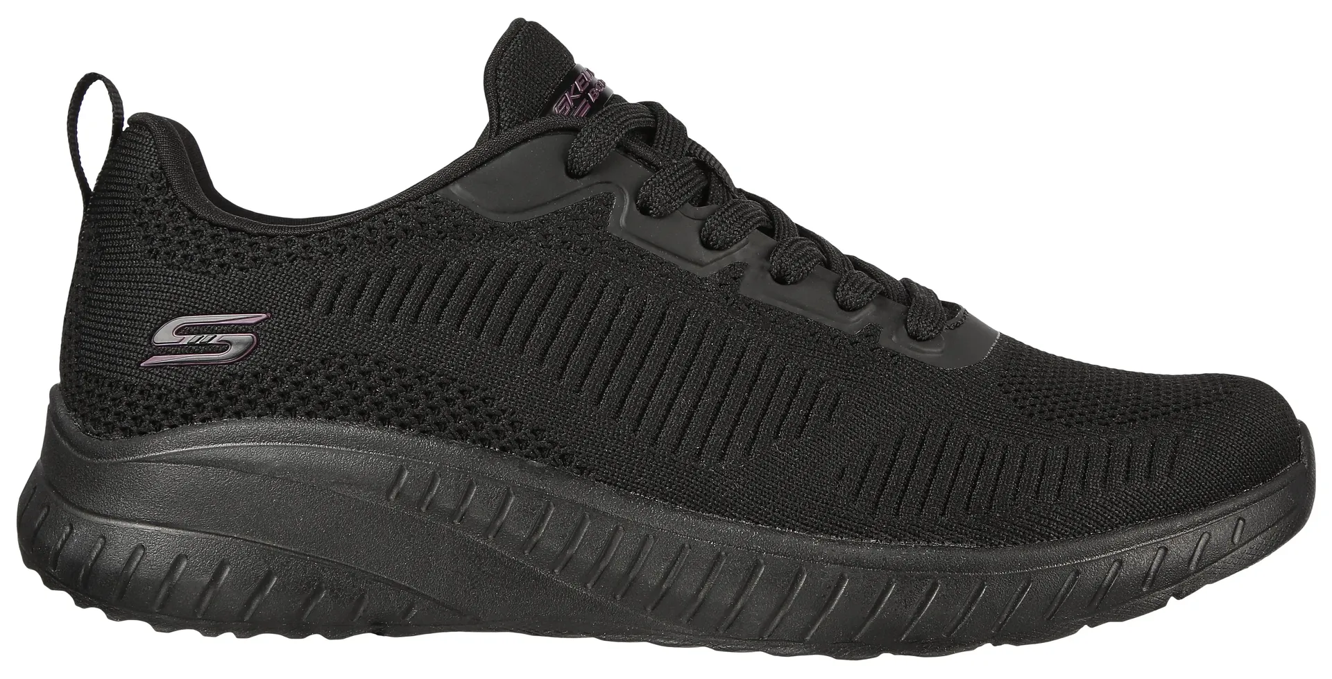 Кроссовки Skechers "BOBS SQUAD CHAOS FACE OFF", с удобной стелькой, повседневная обувь, полуботинки, туфли на шнуровке, черный — фото 3