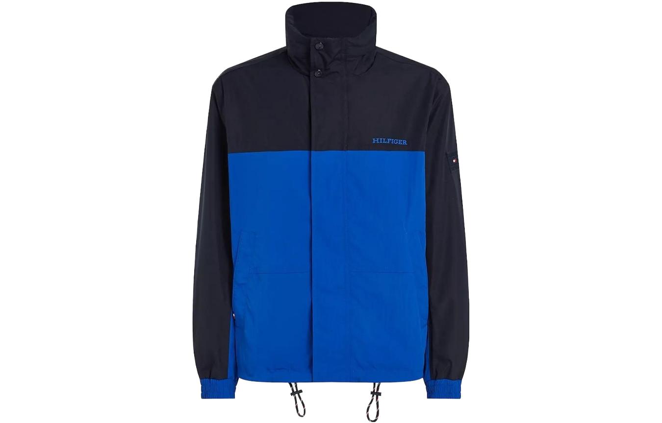 

Tommy Hilfiger Складная ветровка с цветными блоками Мужская синяя, Blue