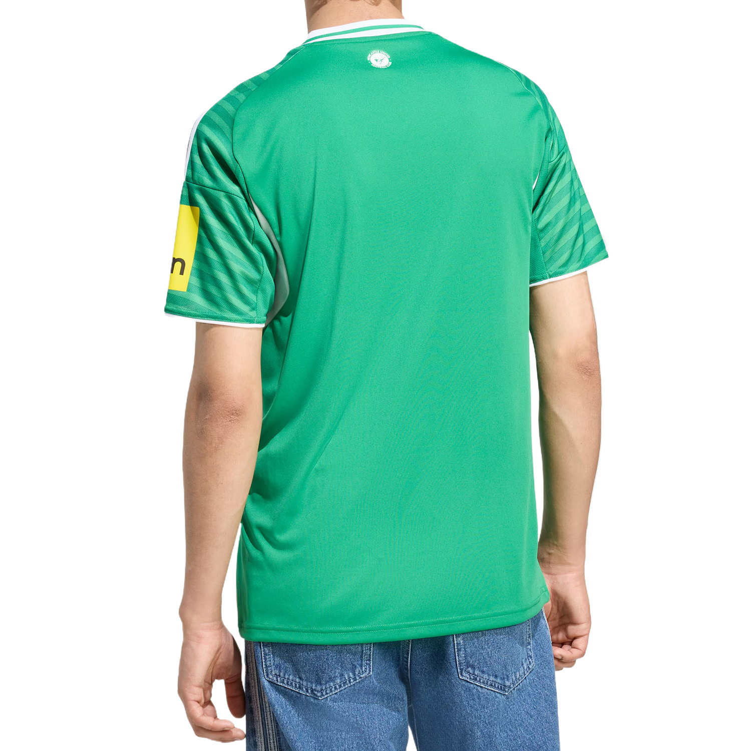 Футболка Newcastle United FC 25/26 Away Adidas, зеленый/белый — фото 4