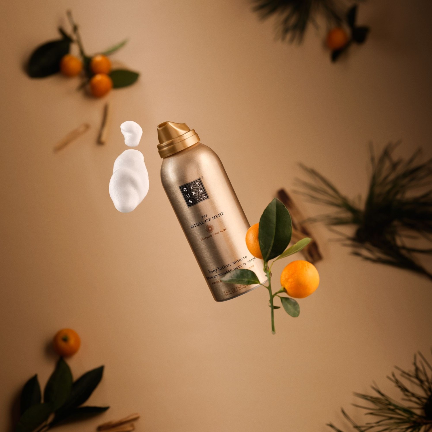 Лосьон для тела the ritual of mehr body lotion mousse Rituals, объем 150 мл — фото 4