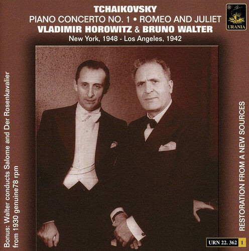 

CD диск Tchaikovsky / Stauss / Horowitz / Walter: Piano Concerto 1