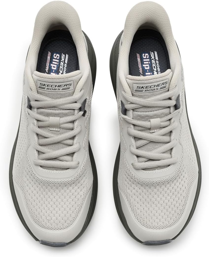 Мужские кроссовки Skechers Bobs Skillz Slip-ins, оливковый — фото 2